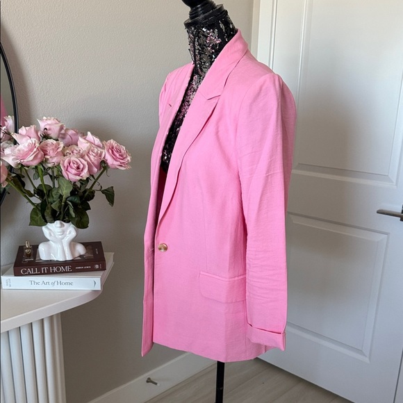 Wayf Vibrant Pink Blazer - Picture 2 of 5